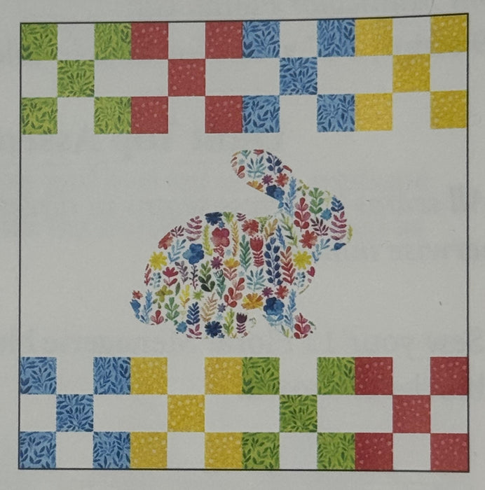 Floral Menagerie 24" Block Bunny Kit