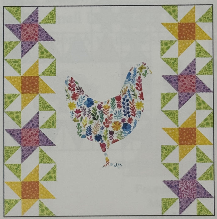 Floral Menagerie 24" Block Chicken Kit