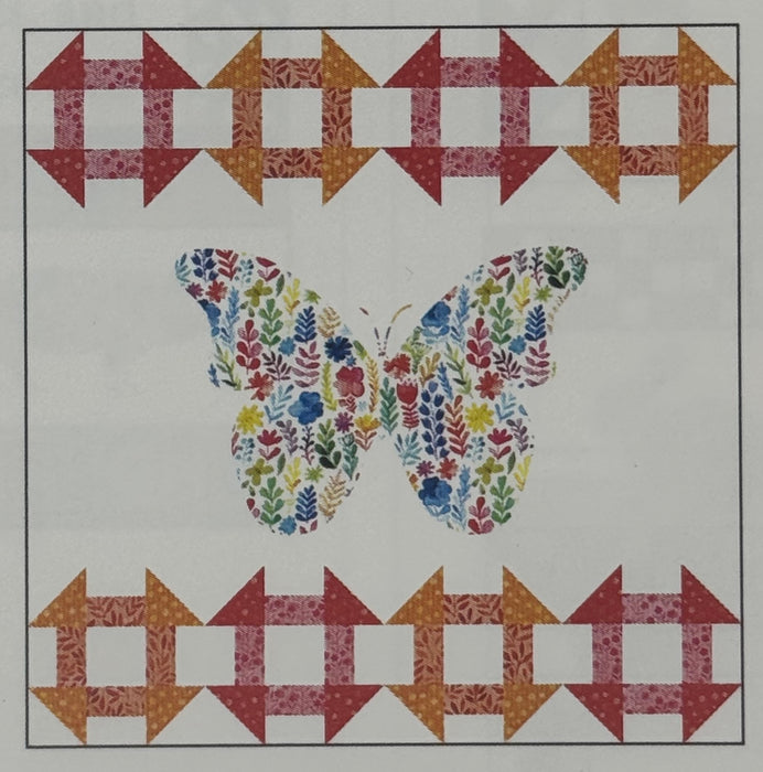 Floral Menagerie 24" Block Butterfly Kit