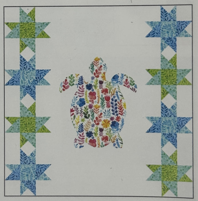 Floral Menagerie 24" Block Turtle Kit