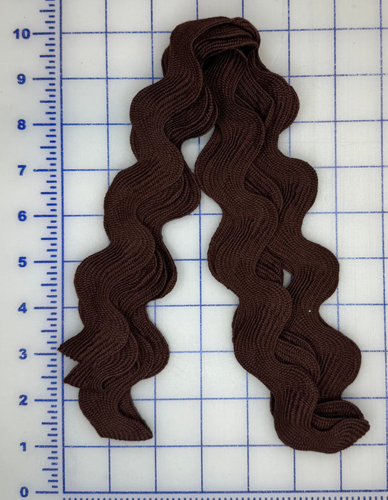 Brown 1-3/8" Ric Rac 2-1/2 Yard Piece