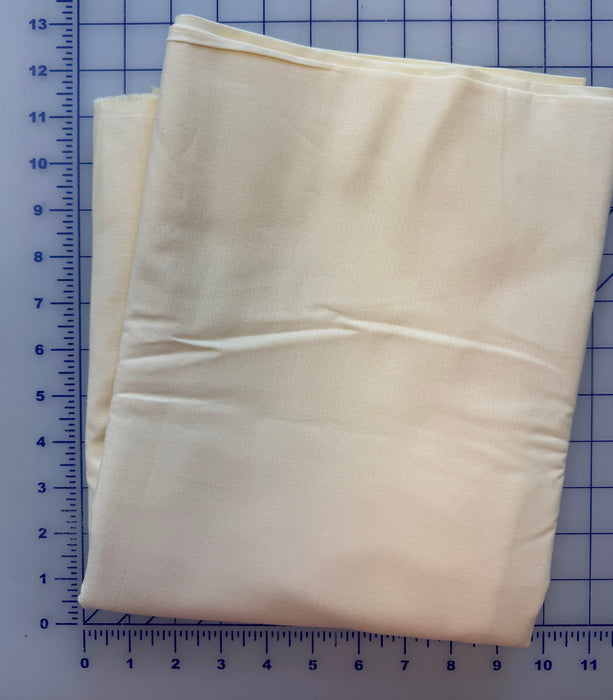 Butter Solid 3 Yard Piece