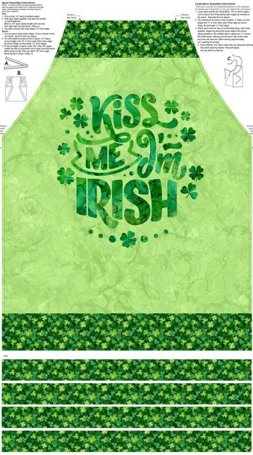 Shenanigans - Canvas Apron Panel