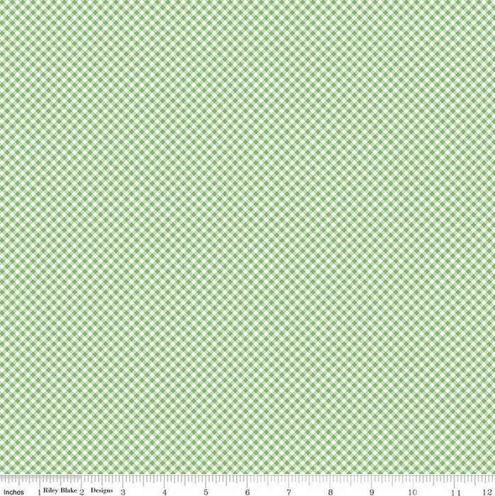 Seasonal Basics - Gingham Green