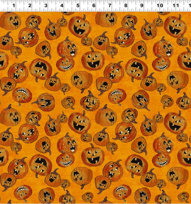 All Hallows Eve - Jack-o-Lanterns Orange