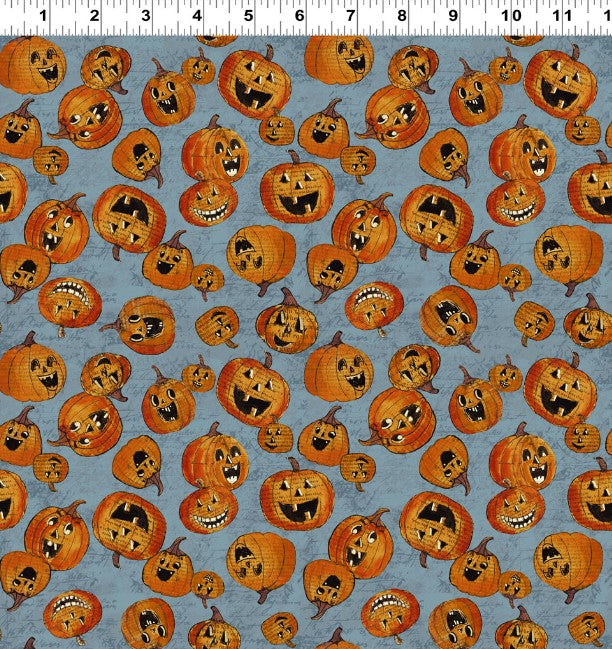 All Hallows Eve - Jack-o-Lanterns Denim