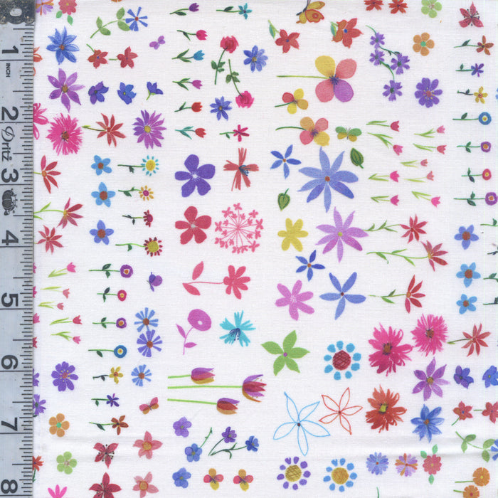 Love is in the Air - Flower Garden White