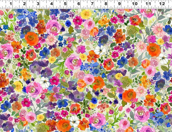 Fleur de Rose - Packed Floral Multi