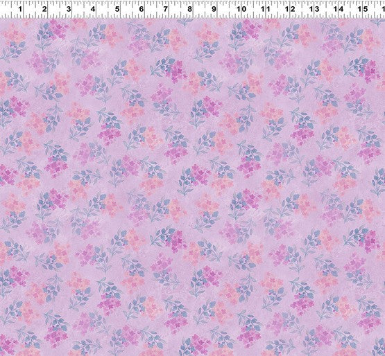 Fleur de Rose - Flower Stamps Light Purple