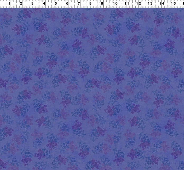 Fleur de Rose - Flower Stamps Dark Purple