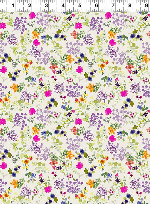 Fleur de Rose - Viney Floral Light Cream
