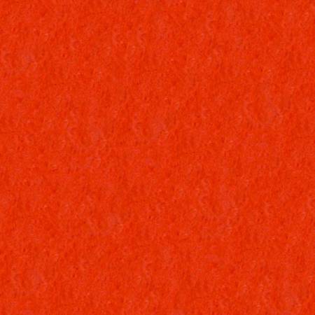 20% Wool, 80% Rayon Wool Felt - Dark Orange