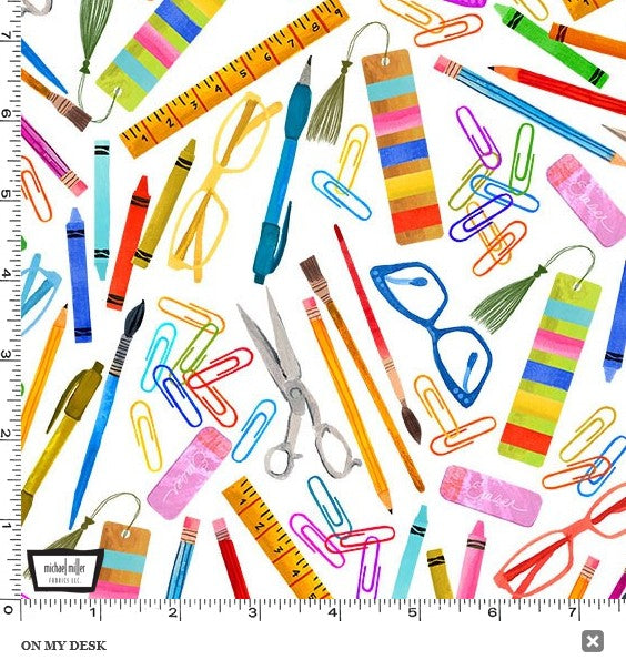 Books Are Magic - On My Desk White