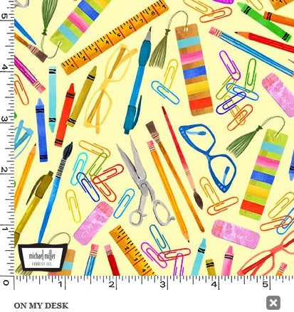 Books Are Magic - On My Desk Yellow