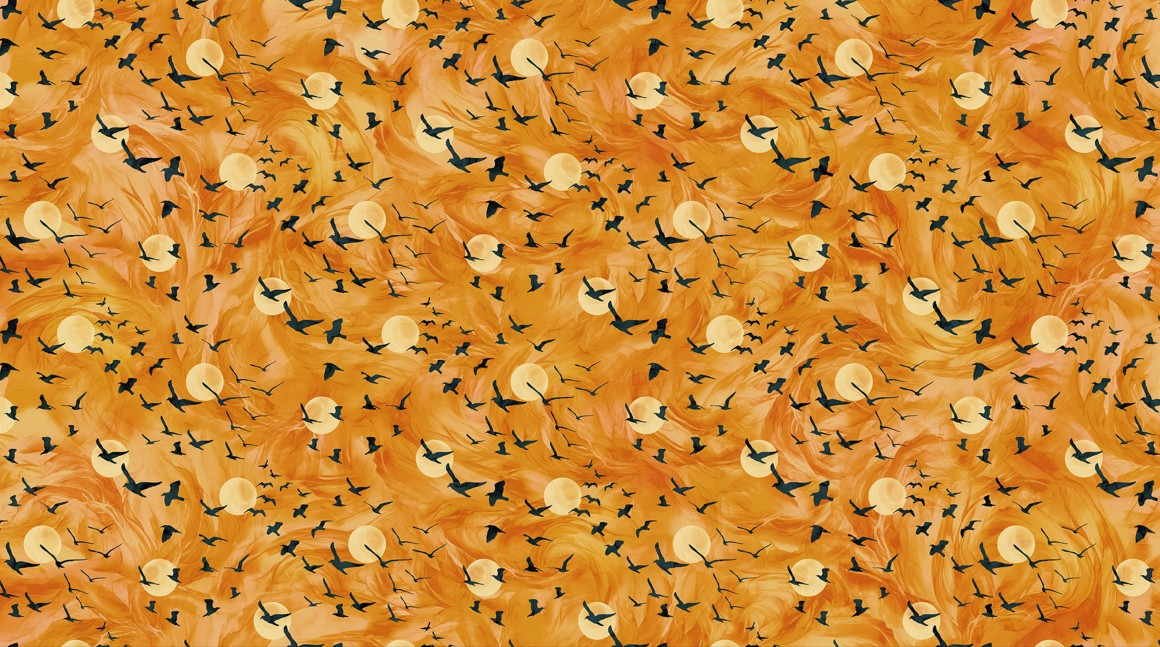 Raven's Call - Flying Ravens Orange