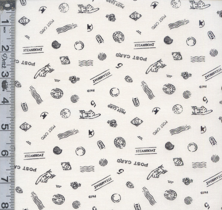 Love Letters - Cancellation Stamps White