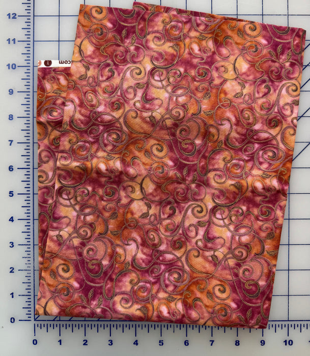 Fusions Swirl 7/8 Yard Piece