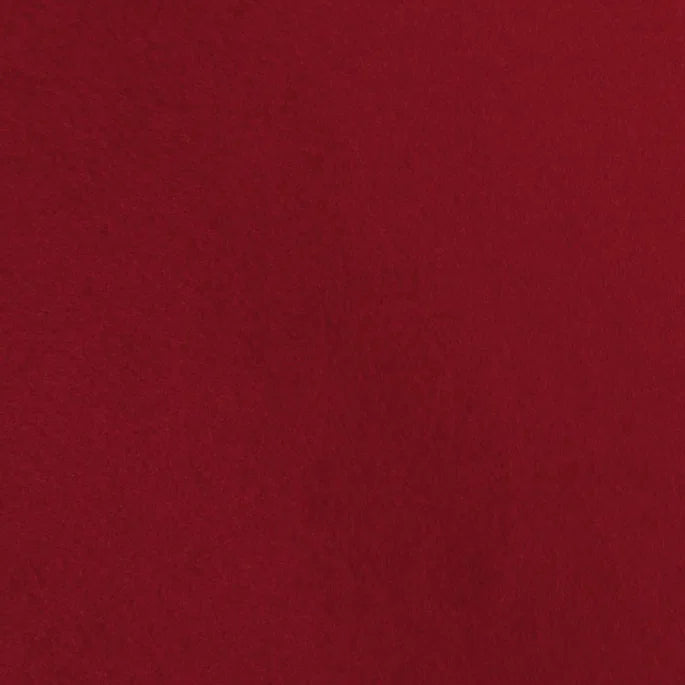35% Wool, 65% Rayon Wool Felt - Grandma's Garnet