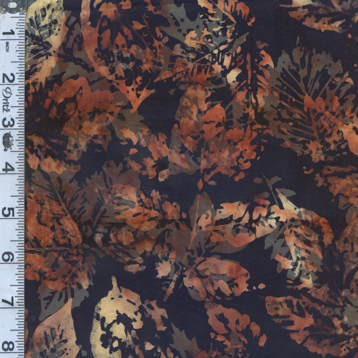 Coffee Shoppe Batiks - Ferns Woody