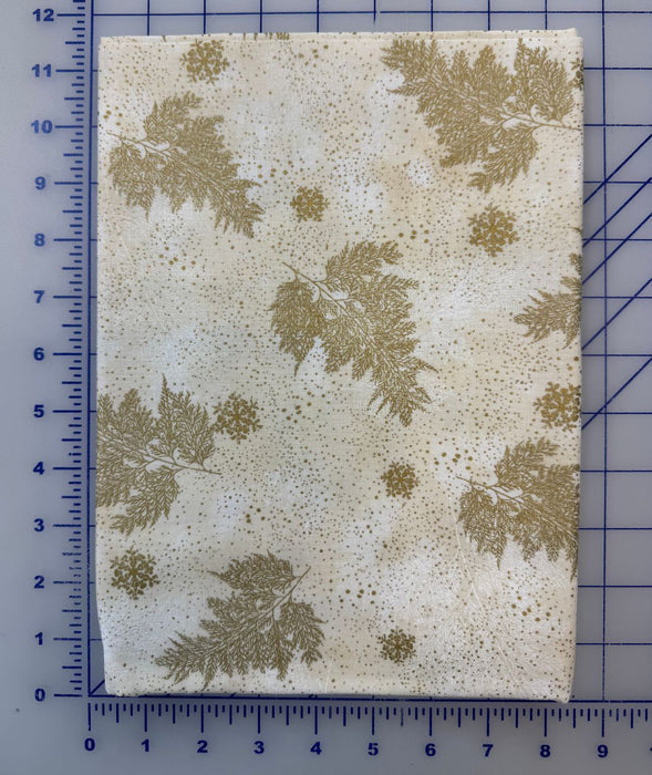 Holiday Flourish Pines Cream 1-1/4 Yard Piece
