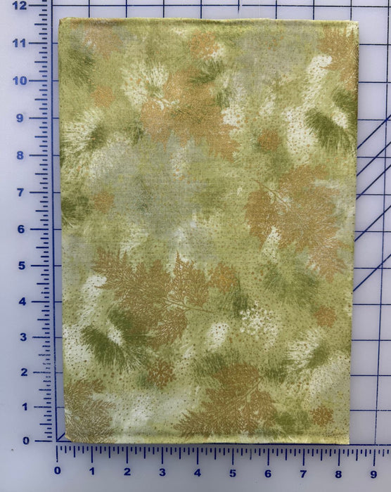 Holiday Flourish Pines Green 3/4 Yard Piece