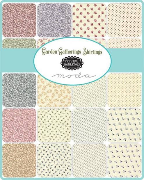 Garden Gatherings Shirtings Charm Pack
