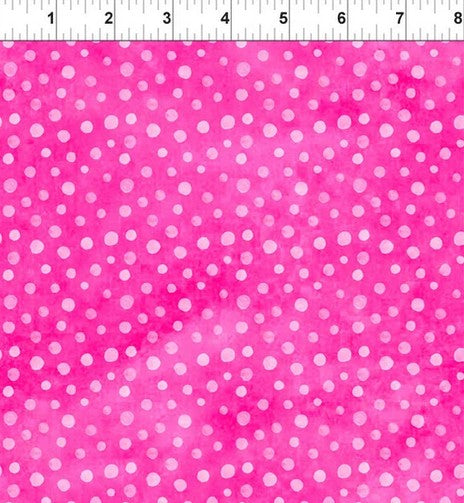 Floral Menagerie - Dots Pink