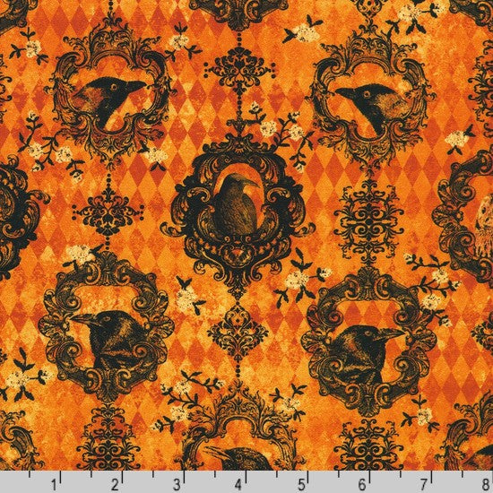 Ravenwood - Damask Raven Frames Orange Spice