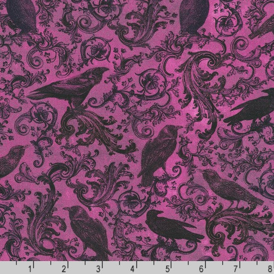 Ravenwood - Damask Ravens Berry