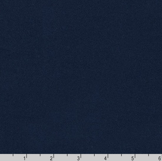 Flannel Solid - Navy