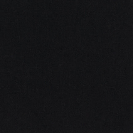 Kona Cotton Solid - Jet Black