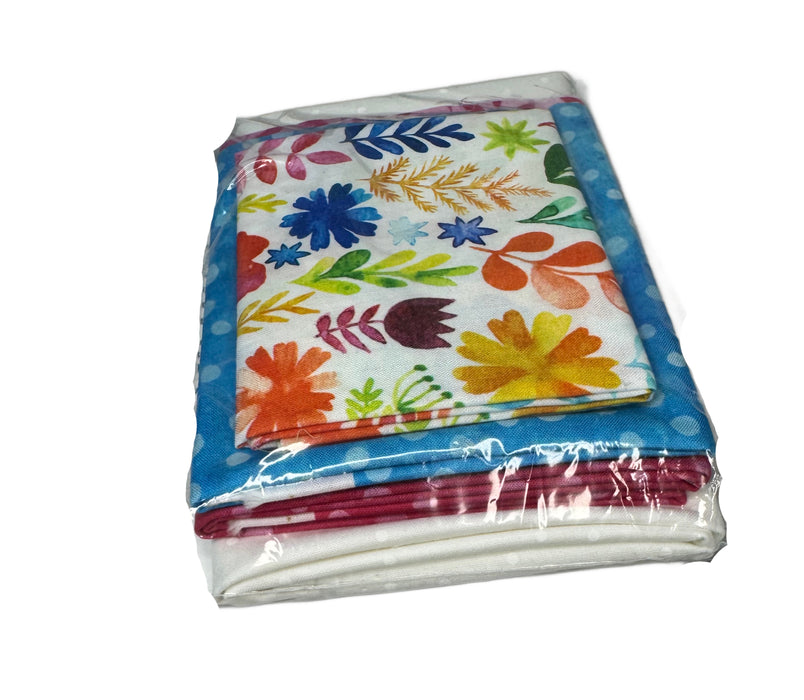 Floral Menagerie 24" Block Kitty Kit