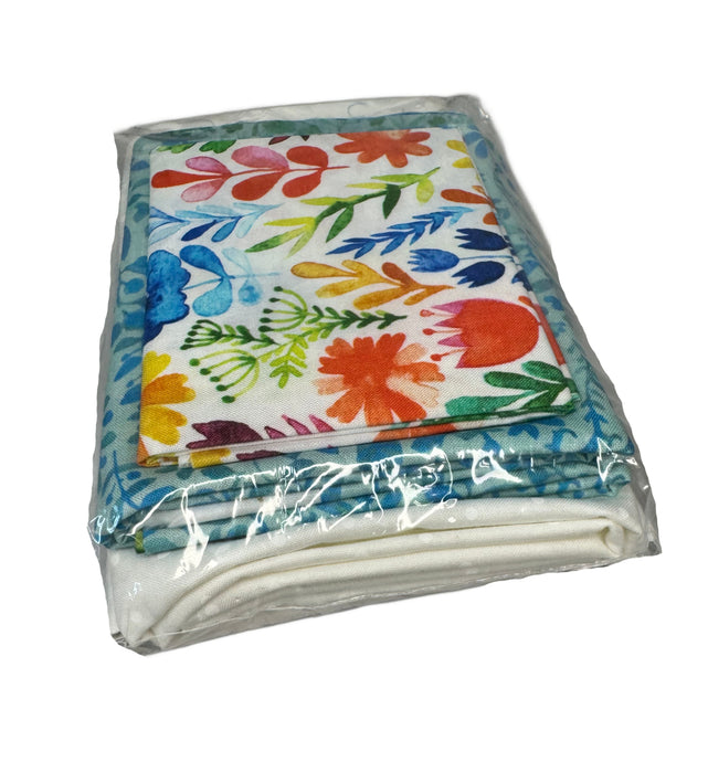 Floral Menagerie 24" Block Turtle Kit