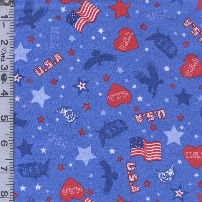 Americana - Patriotic Blue