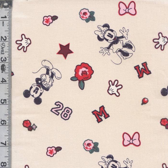 Mickey Mouse - Mickey & Minnie Icons White