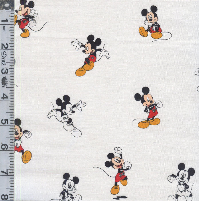 Mickey Mouse - Traditional White