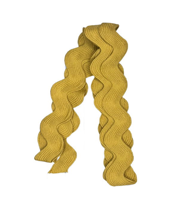 Light Gold 1-3/8" Ric Rac 2-1/2 Yard Piece