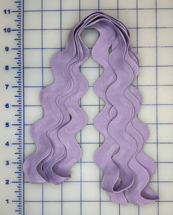 Light Purple 1-3/8" Ric Rac 2-1/2 Yard Piece