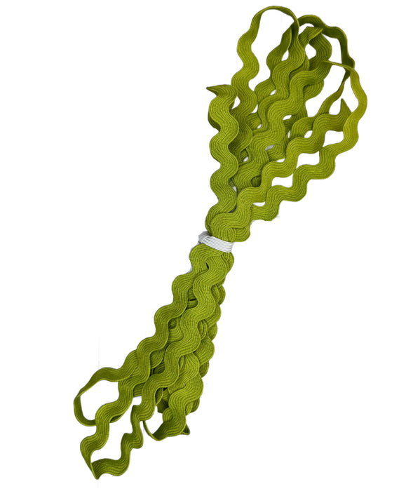 Lime 1/2" Ric Rac 2-1/2 Yard Piece