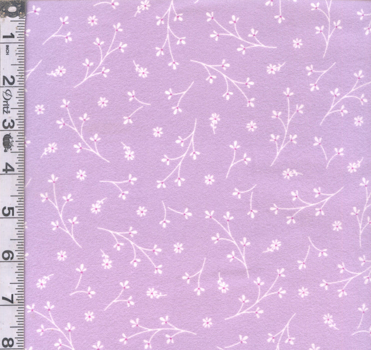 KB Basics Flannel - Pretty Petals Violet