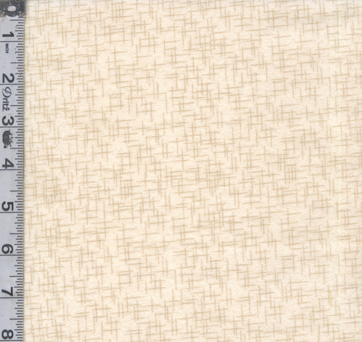 KB Basics Flannel - Linen Texture Cream