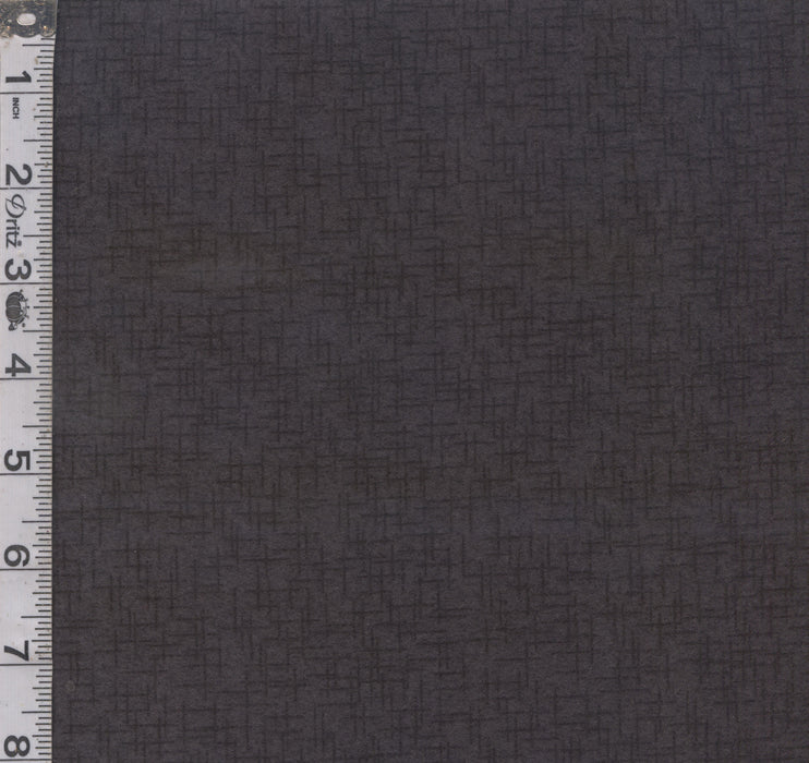 KB Basics Flannel - Linen Texture Black