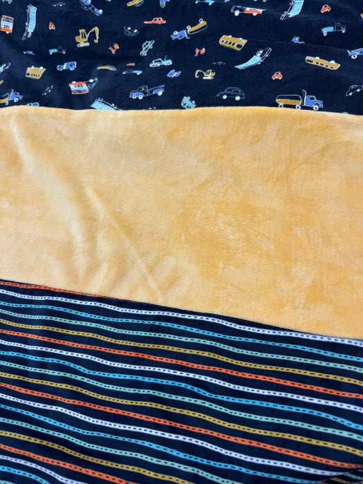 Road Map Minky Quilt