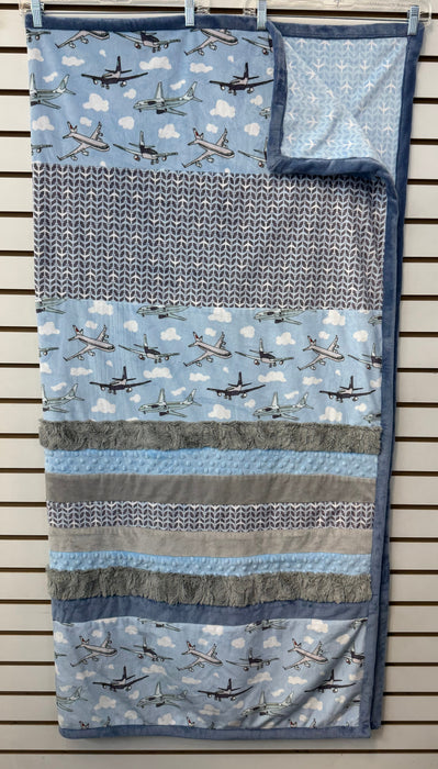 Planes Minky Quilt