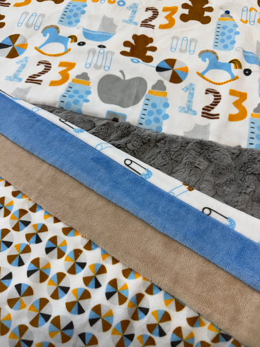 Rocking Horse Minky Quilt
