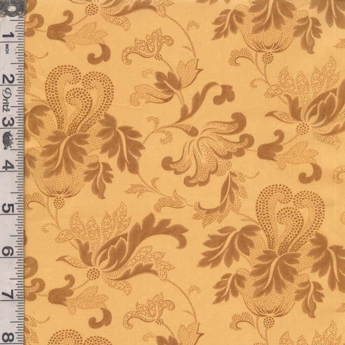Rosewood 108" Wide - Tonal Damask Tan