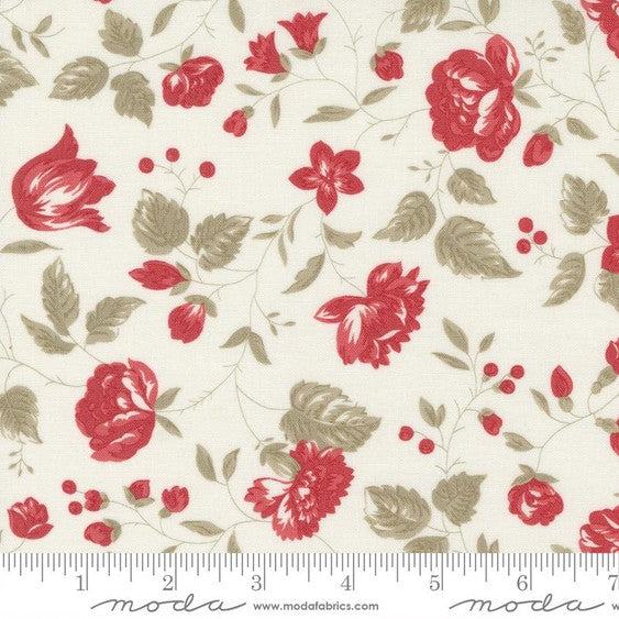 Ridgewood - Floral Vine White