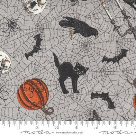 Ghostly Greetings - Novelty Toss Grey