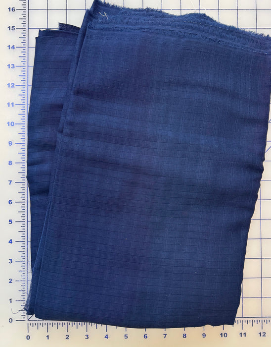 Navy Solid 56/58" Double Gauze 4 Yard Piece