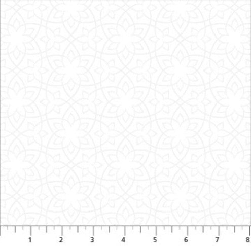 Polar Frost - Grid White on White